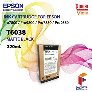 [T6038] INK CARTRIDGE FOR EPSON PRO 7800 9800 7800 9880