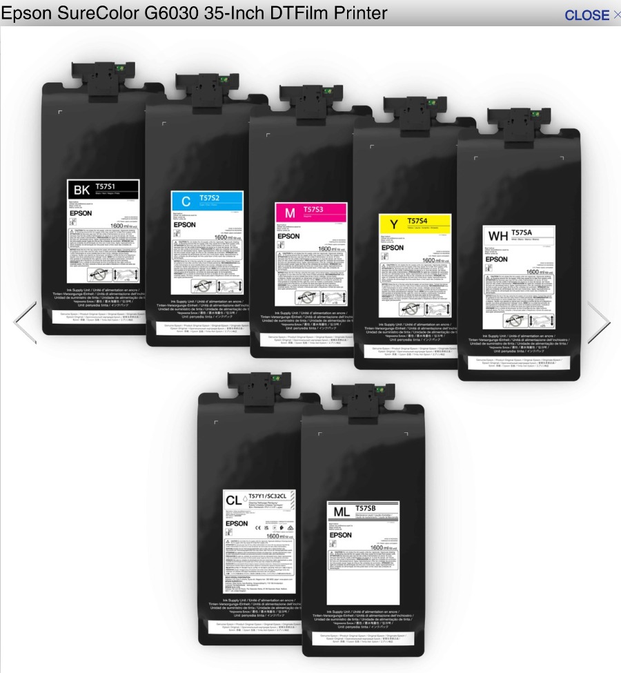 Epson SureColor G6030 DTFilm 